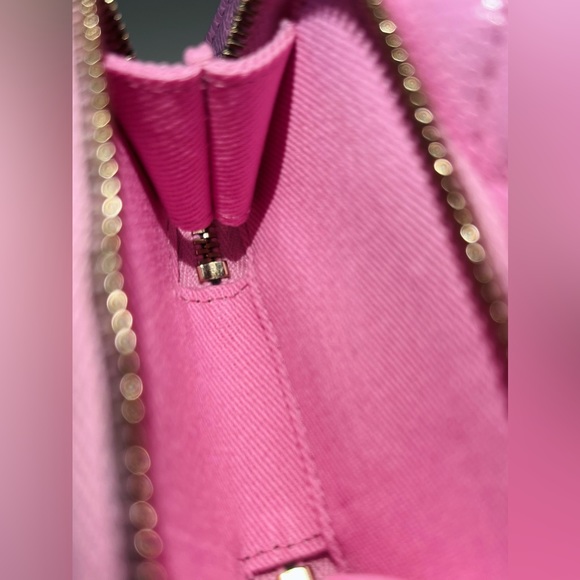 ♥️SOLD♥️ Chanel 23P Lilac Pink Caviar Business Affinity Chain Clutch Mini NWT - Picture 10 of 15